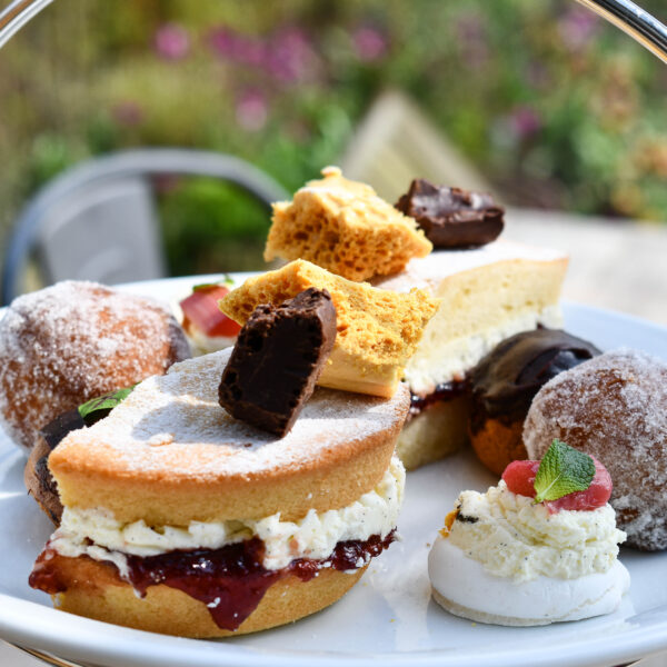 Afternoon Tea Cake Selection near Honiton Devon at Heron Farm