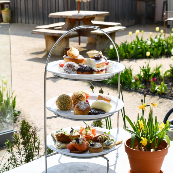 Afternoon Tea light bites Selection near Honiton Devon at Heron Farm