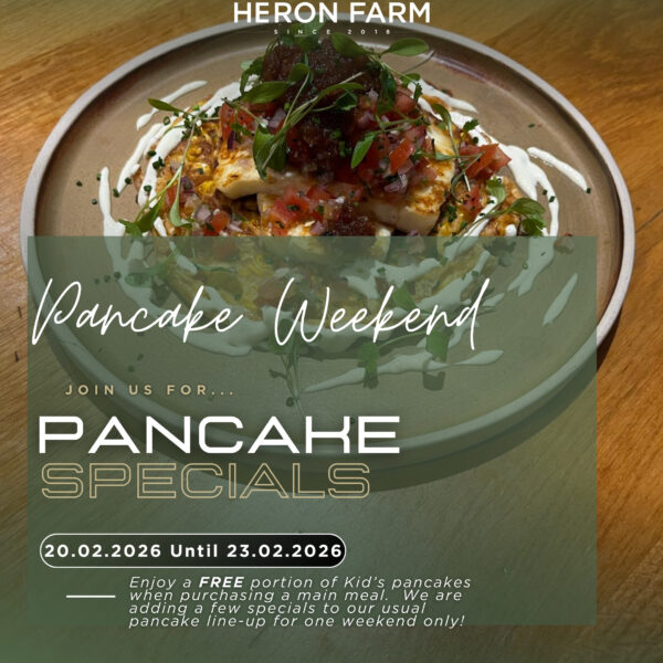 20th Feb until 23rd Feb - Pancake Weekend
