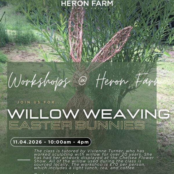 11th April -Easter Bunny Willow Weaving Workshop