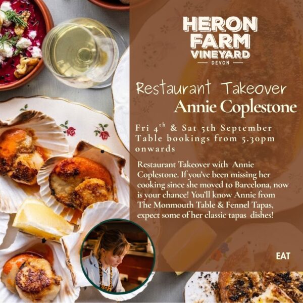 Restaurant take-over with Annie Coplestone