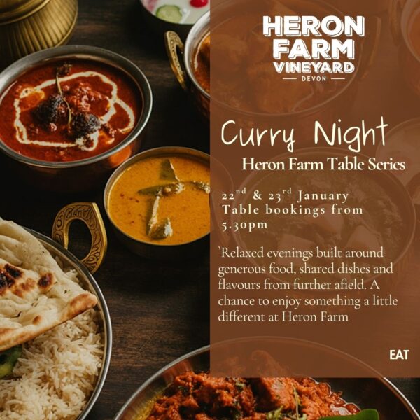 The Heron Farm Table Series: Curry Night