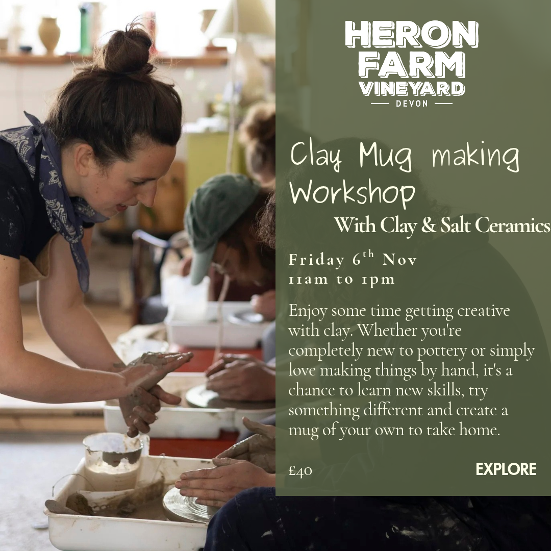 Friday 6th November – Clay Mug Workshop